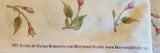 pink rose buds on a cream background floral quilters cotton fabric by the yard, 1923 Fuchsia by Jackie Robinson and Maywood Studio