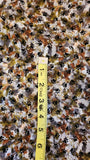 camouflage with black paw prints quilters cotton fabric by the yard, Paws for Valor designed for Exclusively Quilters, valor quilt