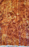 peachy orange swirled quilters cotton fabric by the yard, Summer Lily by Jinny Beyer 2011 RJR Fabrics