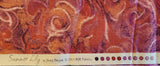 pink and purple swirled quilters cotton fabric by the yard, Summer Lily by Jinny Beyer 2011 RJR Fabrics