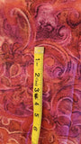 pink and purple swirled quilters cotton fabric by the yard, Summer Lily by Jinny Beyer 2011 RJR Fabrics