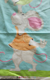 mouse growth chart fabric panel, World of Susybee for Hamil Textiles Design #SB20163, quality quilters cotton fabric