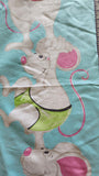 mouse growth chart fabric panel, World of Susybee for Hamil Textiles Design #SB20163, quality quilters cotton fabric