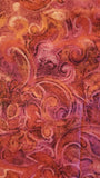 pink and purple swirled quilters cotton fabric by the yard, Summer Lily by Jinny Beyer 2011 RJR Fabrics