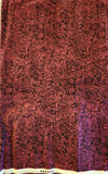 purple floral quilters cotton fabric by the yard, Summer Lily by Jinny Beyer 2011 RJR Fabrics