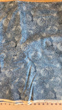 Blue pinecone quilters cotton fabric by the yard, The Jinny Beyer's Holiday by Jinny Beyer 2012 RJR Fabrics