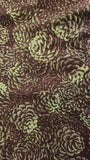 Green pinecone quilters cotton fabric by the yard, The Jinny Beyer's Holiday by Jinny Beyer 2012 RJR Fabrics