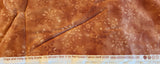rust colored variegated snowflake quality quilters cotton fabric by the yard, Hugs and Holly by Kelly Mueller Wooden Bear Red Rooser Fabrics