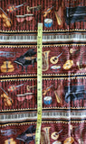 musical instrument row or border quilters cotton fabric by the yard, Perfect Pitch by Dan Morris 2011 RJR fabrics