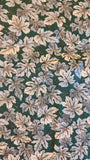 green and tan leaves quilters cotton fabric by the yard, Camelot by Hoffman International Fabrics