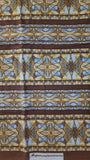 green and blue cotton fabric by the yard, Mariposa by Jinny Beyer 2006 RJR fabrics, quality quilters cotton fabric, striped fabric