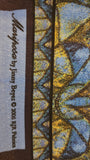 green and blue cotton fabric by the yard, Mariposa by Jinny Beyer 2006 RJR fabrics, quality quilters cotton fabric, striped fabric
