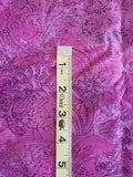 pink and black quilters cotton fabric by the yard, Rajasthan by Jinny Beyer 2012 RJR fabric