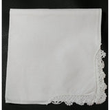 women&#39;s embroidered handkerchief // wedding // grandmother // mother-in-law//step mom// custom personalized with gift box