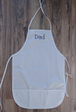 Custom Personalized white adult apron, cupcake apron