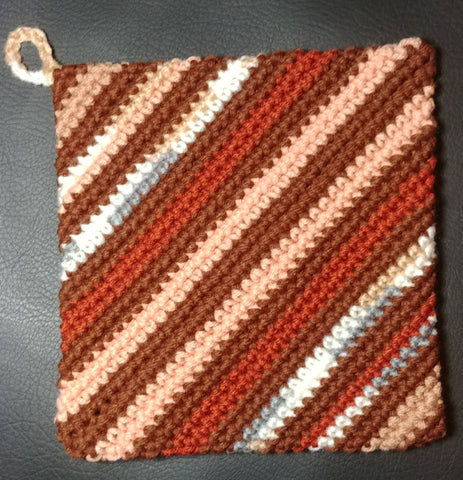 Crochet pot holder