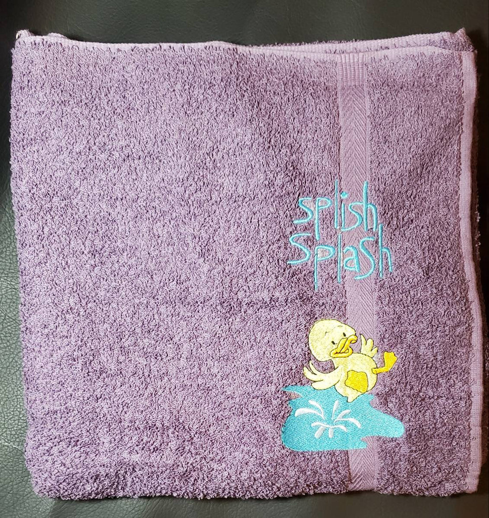 Puddle Fun Bath Towel