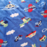 fleece tied transportation blanket, car, camper, airplane, helicopter blanket, Christmas gift, birthday gift