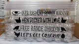 Reusable egg carton, funny egg carton, plastic egg carton, 14 count egg holder, fresh egg holder
