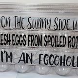 Reusable egg carton, funny egg carton, plastic egg carton, 28 count egg holder, fresh egg holder