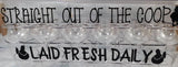 Reusable egg carton, egg carton with funny sayings, plastic egg carton, 14 count egg holder