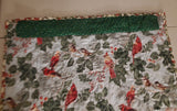 Winter horse wall hanging, horse quilt, winter horse decor