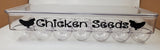 Reusable egg carton, funny egg carton, plastic egg carton, 21 count egg holder, fresh egg holder
