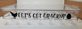 Reusable egg carton, funny egg carton, plastic egg carton, 28 count egg holder, fresh egg holder