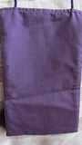 crossbody purse purple with green hearts